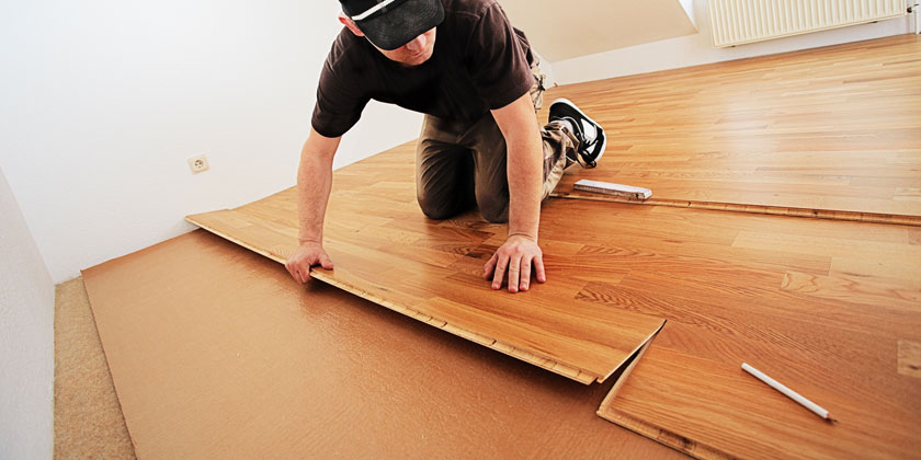 Montáž drevenej podlahy do 30 m2 click